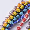 10pcs 18x14mm Glove Shape Handmade Lampwork Glass Loose Beads For Jewelry Making DIY Crafts Findings
