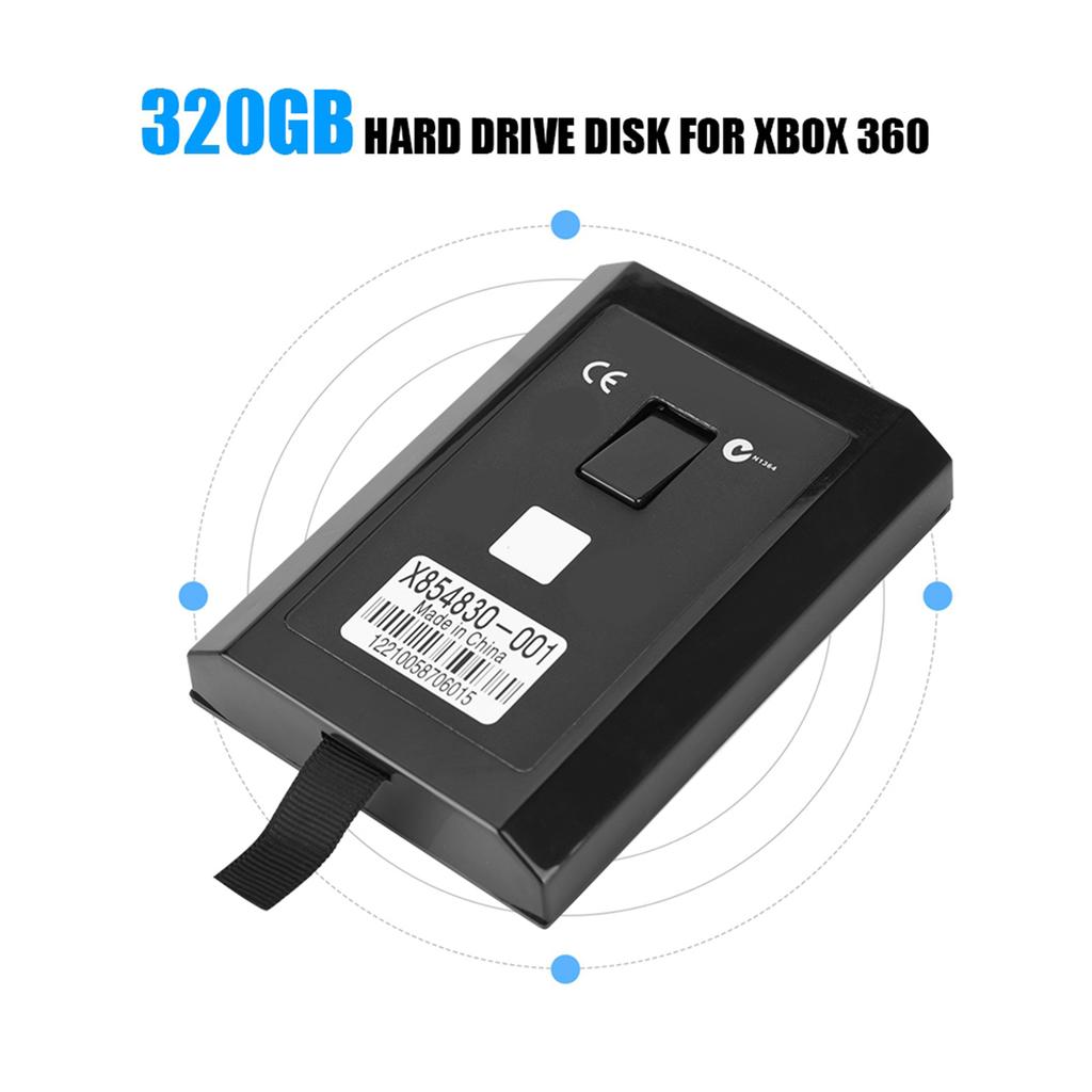 HDD Hard Drive Disk Kit for XBOX 360 Internal Slim Black 320GB
