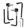 CNC Motorbike Handgrip Guard Brake Levers   Guard Motorcycle  or Handlebar(Silver)