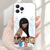 Чехол для телефона Tokidokis Japan girl Для iPhone 17,16,15,14,13,12,11 Pro,Max,Plus,X,XS,XR,SE4,E Mini Прозрачный Мягкий Чехол