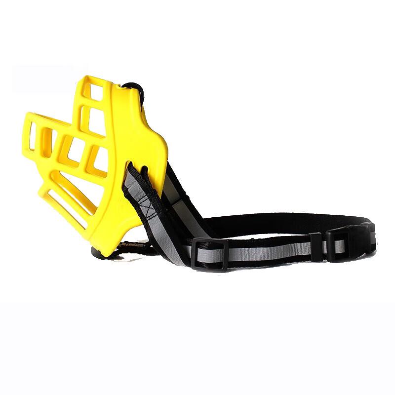 Jixiong PU Leather Tactical Dog Muzzle