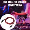 USB Male To XLR Female Adapter Cable Easy To Use Universal Mic Link Converter Cable Plug-and-Play Studio Audio Cable