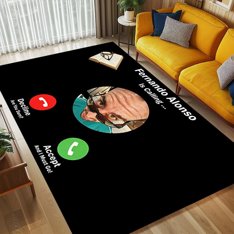 Phone Call Living Room Nonslip Area Rug Soft Carpet For Bedroom Game Playroom Sofa Office Home Decor Doormat Christmas Gift C926240