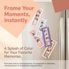 Colorful Fridge Magnet Photo Frames DIY Photo Holders Magnetic Photo Frame Set  Refrigerator Decor