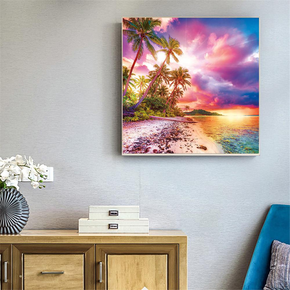 Diamond Painting Full Square New Arrival Landscape Rhinestones Pictures Diamond Embroidery