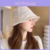 Stylish Wrinkled Fishermans Hat For Women Uv Shield Breathable Material