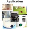 Plastic Rocker Boat Switch Round Self-locking Button Switch Car Auto Boat Switches  Car Auto Boat