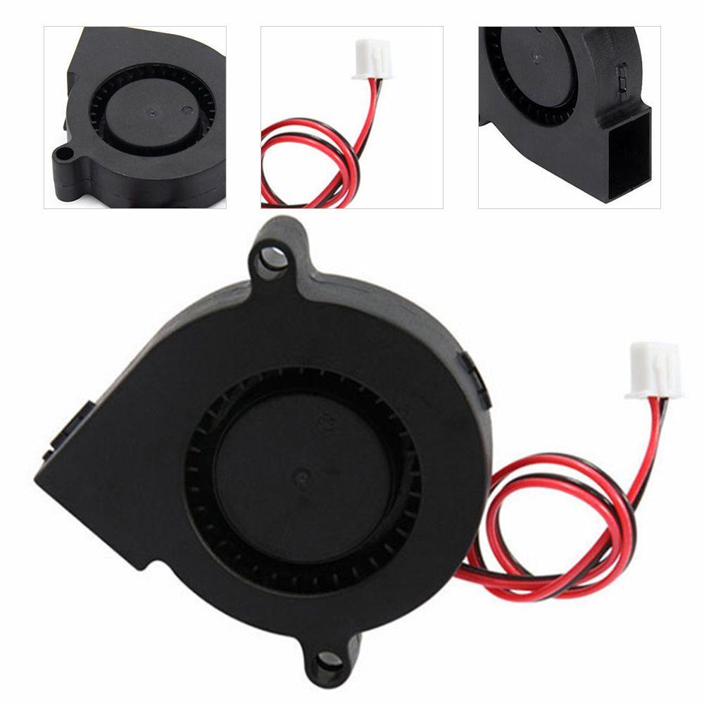 Turbo Blower Black 12V 24V Cooling Radiator 3D Printer Cooling Fan Cooling Fan Centrifugal Blower