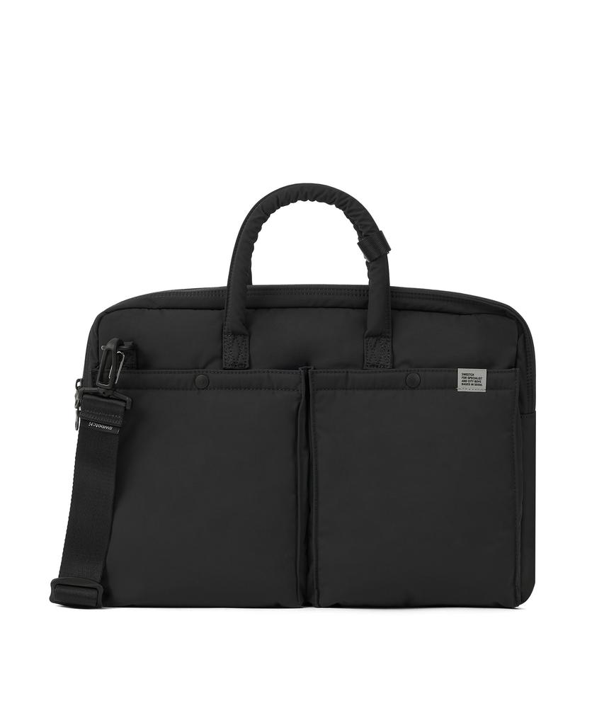 Мужской тонкий портфель Sweetch City 001 Графитовый