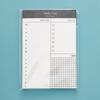 Daily Weekly Planner Agenda Notebook Tearable Memo To Do List Habit Schedules