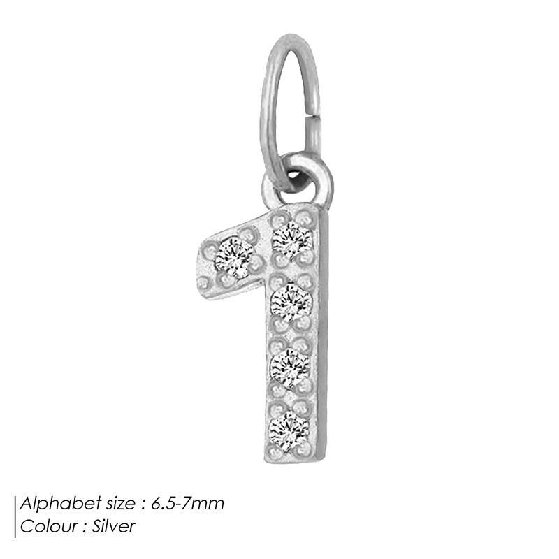 Европейская и американская подвеска-буква из нержавеющей стали, полностью инкрустированная бриллиантами, с вариантами ожерелья и браслета из циркония для самостоятельной сборки