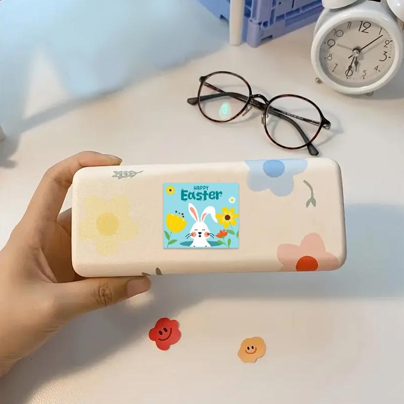 6 шт. самоклеящиеся наклейки сезонные украшения мультфильм кролик для кружек своими руками чайные чашки пасхальные наклейки с кроликом пасха