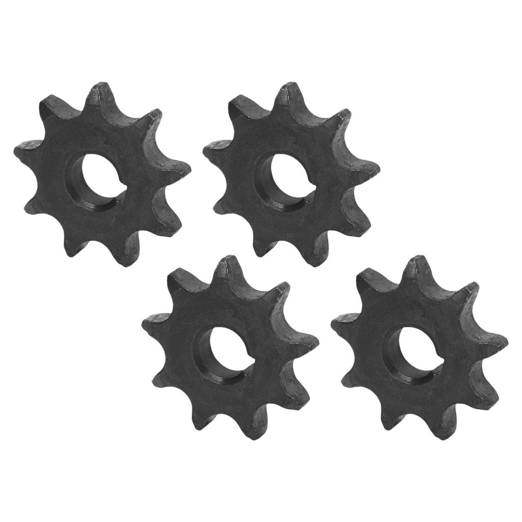4 шт. 9T Звездочка двигателя Стабильная работа Высокая прочность Звездочка цепи 428 для Z2 Z3 Передача