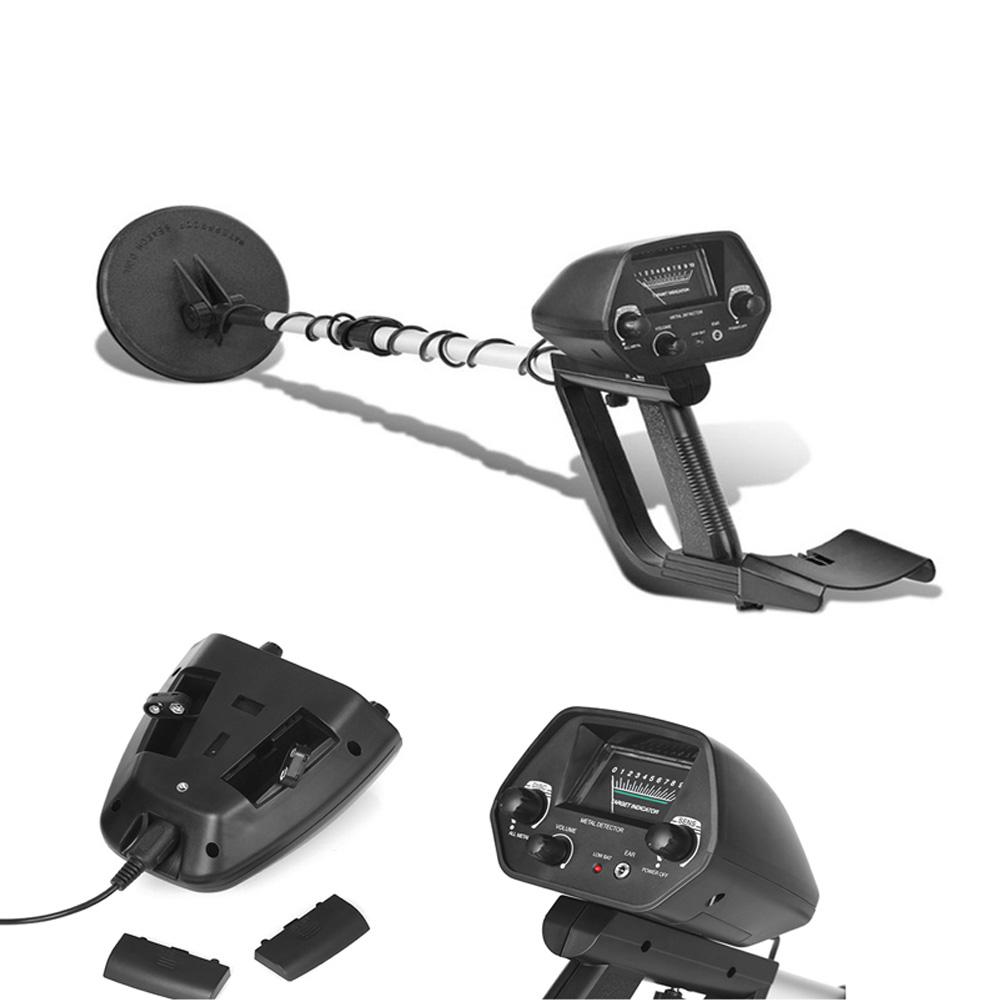 Metal Detector Finder High Accuracy Gold Metal Detectors 6.5"" Waterproof Search Coil, All Metal &