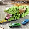 Roll To Eat Game Dinosaur Transporter Car Складная игрушечная машинка Ящик для хранения для мини-машины