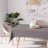 ALIX Grey Rectangular Stain-resistant Tablecloth 140 X 200 Cm, by Soleil d'Ocre