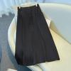 Женские юбки больших размеров с высокой талией, утягивающие, модные и универсальные, длиной до середины бедра, для лета