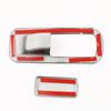 Auto Copilot Glove Box Handle Trim Frame Cover Sticker Sequin Interior Decoration Car Accessories Parts For BMW X1 F48 2016-21