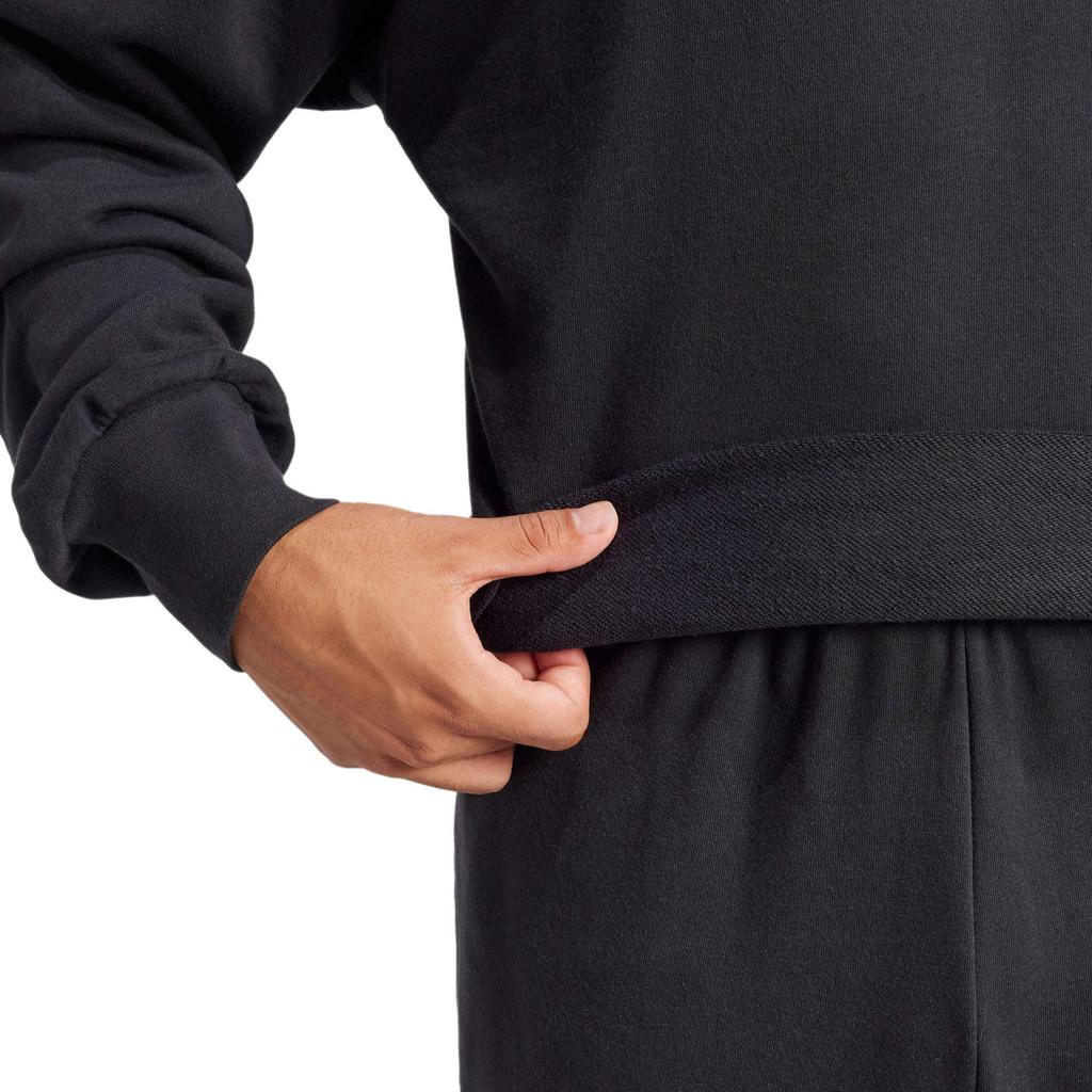 adidas ESSENTIALS FEELCOZY Толстовка Мужская Черная JE3837