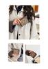 Женский холщовый короткий кошелек-клатч Katy Bear с вышивкой