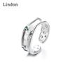 Классическое кольцо Lindon из медного сплава с цирконием, женские ювелирные изделия, свадебный подарок для вечеринки