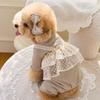 Lace Camisole Pet Spring Summer Jumpsuit Soft Pet Four Legged Coat Pet Supplies Dog Pajamas  Autumn