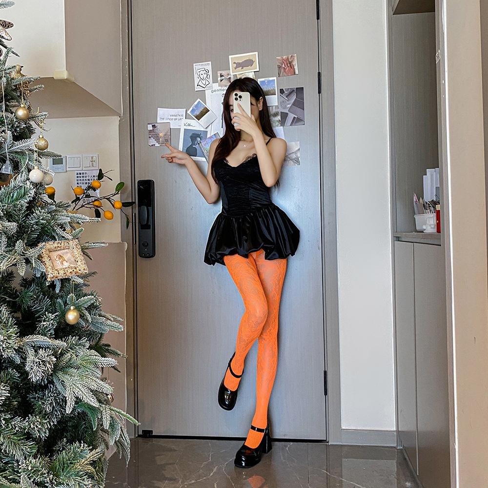 Летние женские сетчатые колготки, сексуальные женские чулки, ажурные шелковые чулки