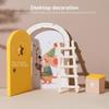 Mini Fairy Elf Door Creative Mouse Hole Novelty Dollhouse Home Decorations  Nursery Decor