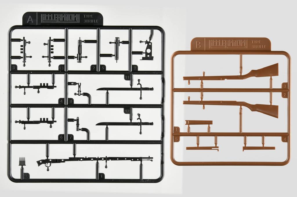 TOMYTEC Пластиковая модель пехотного орудия Little Armory STUDY1942 LA086 Type 38