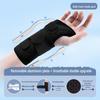 Dual Aluminum Plate Wrist Brace and Support Strap