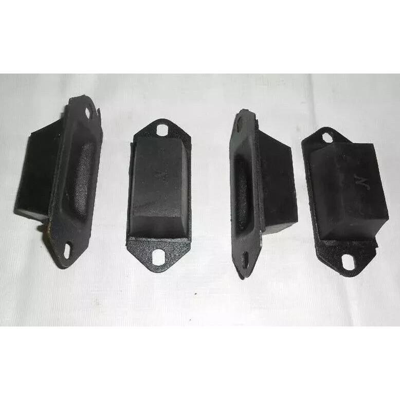 New Axle Bump Stop Rubber Kit 4 Pieces Jeep Willys Mb Gpw Cj2A Cj3A Cj3B Cj5 Cj6