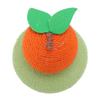 Orange Cat Scratching Post Interactive Cute Cat Scratcher with Scratching Board Multifunctional Cat