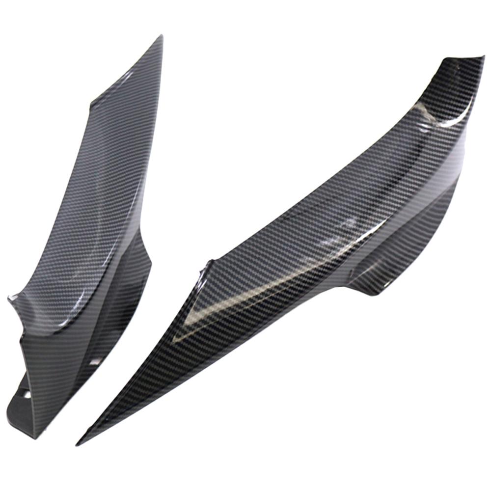 2pcs Car Front Rear Bumper Strip Lip Spoiler Diffuser Splitter Scratch Protector for BMW E92 Pre-LCI M-tech 2006 2007 2008 2009