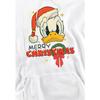 Disney Mens Merry Christmas Donald Duck Hoodie