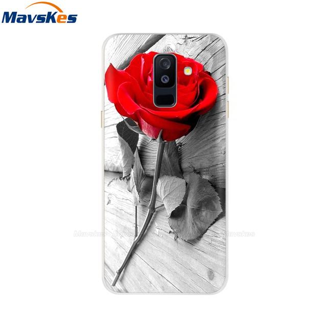 Силиконовый чехол для Samsung Galaxy A6, чехол для двух SIM-карт, Sm A600 A600f, чехол для Samsung A6 Plus A605 A605f, чехол