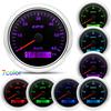 60/120/200KMH 85MM GPS Speedometer Gauge 7 Color Light with GPS Antenna Waterproof Motorcycle Boat Car Truck Speed Gauge Meter