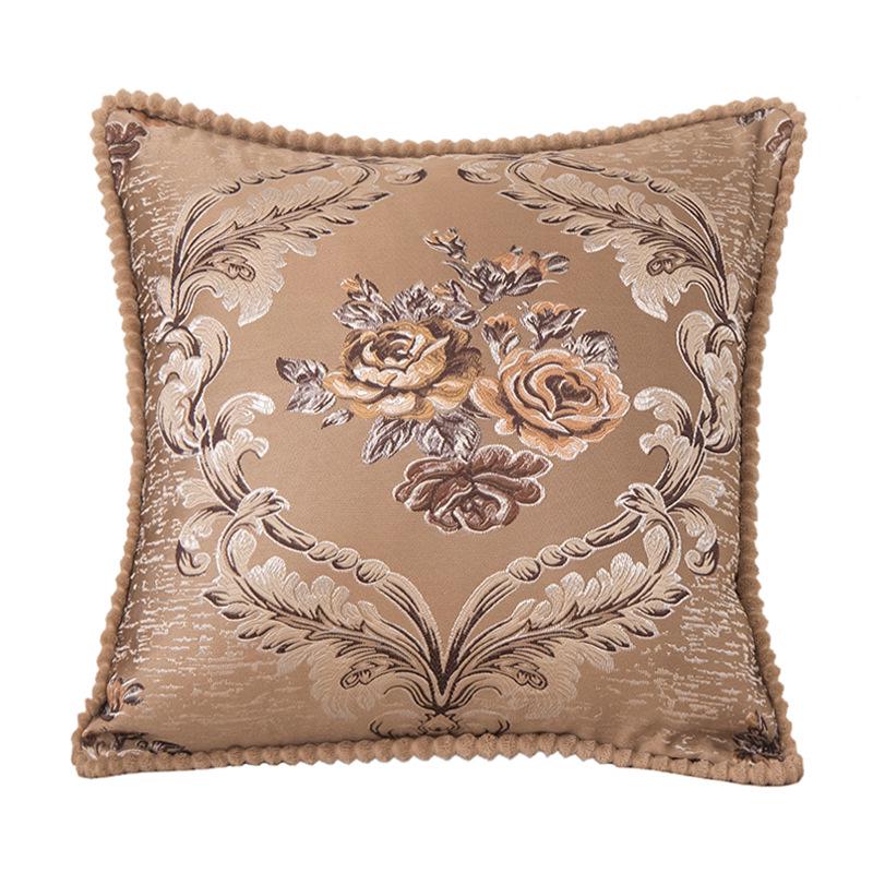 European Jacquard Sofa Pillow Cover for Home or Office