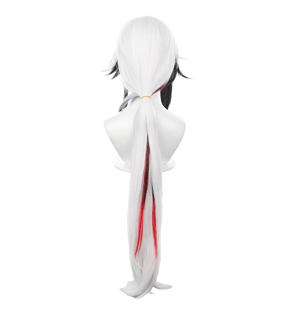 Sizuuenn Genshin Faduy Enforcer 4th Seat Servant Arlecchino Arlecchino парик для косплея высокотемпературная нить для волос термостойкий парик для косплея