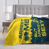 The Rookie Arrest Me But Make It Sexy Blanket  Flannel Throw Blanket Summer Air Conditioning Personalised Soft Warm Bedsprea,