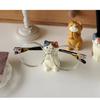 Fun Cats Shape Resin Glasses Holder Cute Cats Designs Eyewear Display Stand for Home Office Desk Decoration