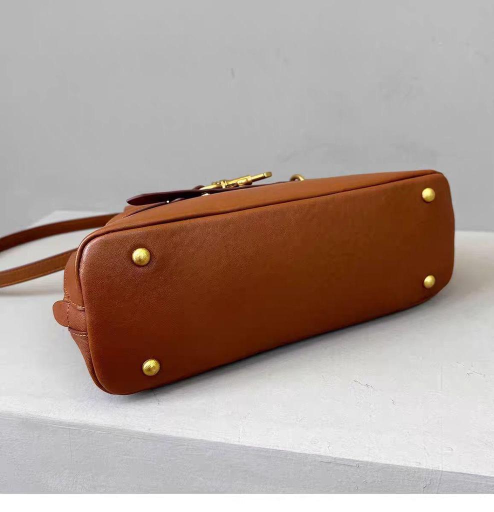 Miu Aventure Ретро кожаный портфель и сумка