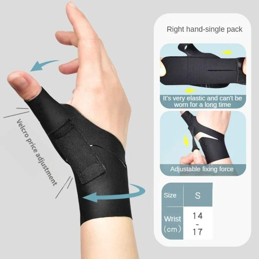 Tendinitis Thumb Wrist Brace Nylon Elastic Wrist Guard Wrist Protectors Band Wrist Uncomfortable