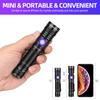 DARKBEAM UV Flashlight, 365nm & 395nm Black Light, Rechargeable USB Wood's Lamp, Ultraviolet Black Light LED, Portable - Pet Cat Urine, Stains, Resin