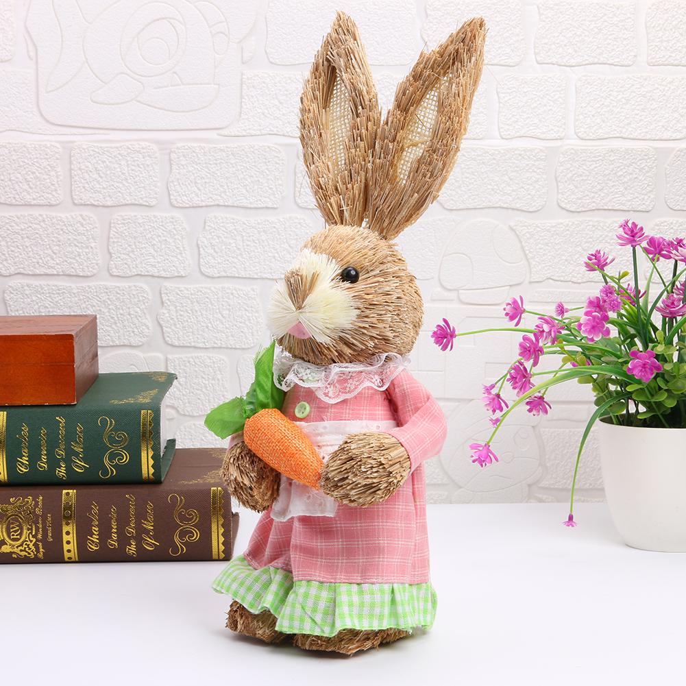 LF# Пасхальный кролик Орнамент Искусство Ремесла Мультфильм Пасхальный Орнамент Яркие Фотографии P