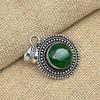 Green Onyx 925 Sterling Silver Handmade Gemstone Pendant Anniversary Gift