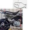 Motorcycle Baja Bike buttom Engine protection base plate Bracket solid Tail rack support For Honda Baja Trail Mini Bike