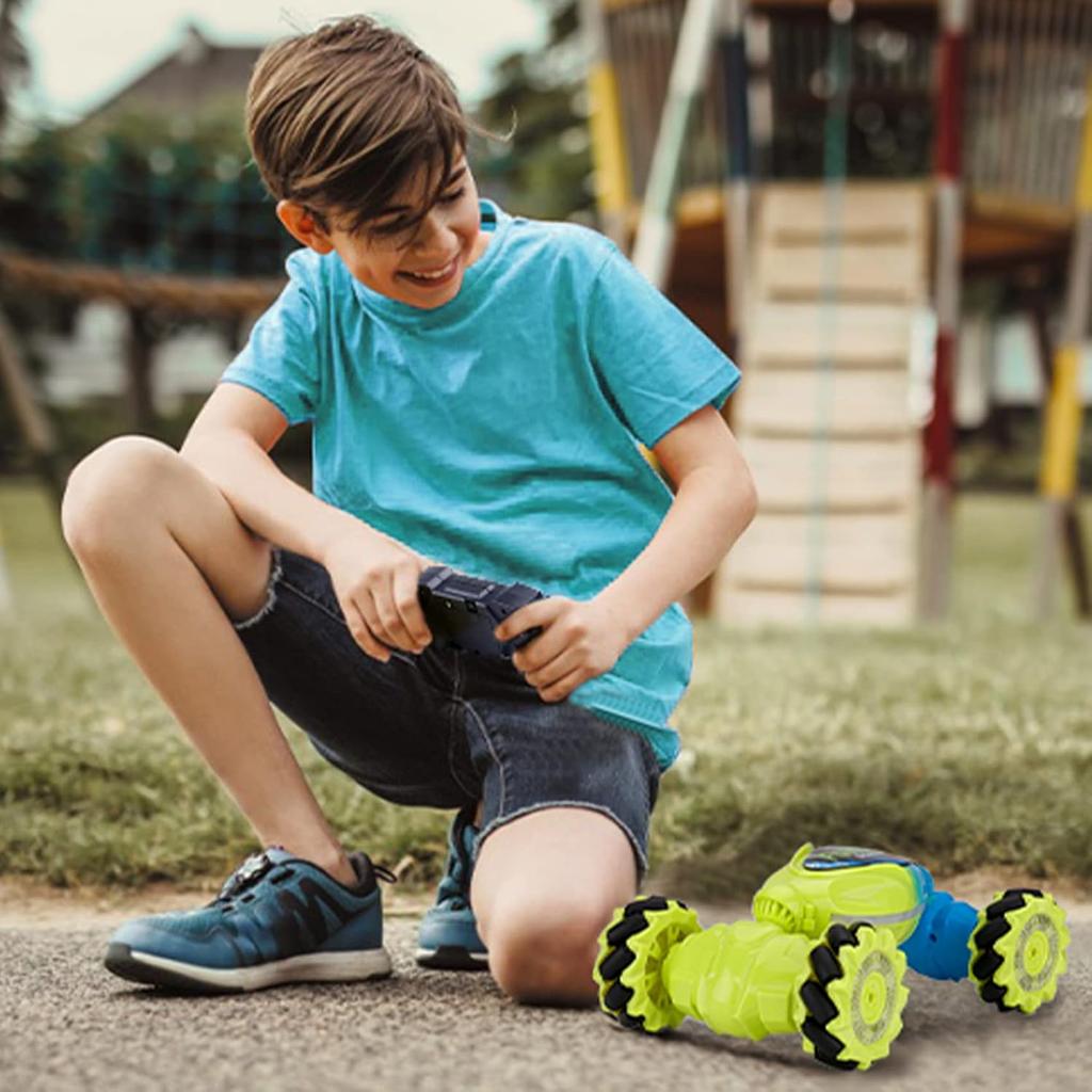 Gesture Sensing RC Stunt Car Toys - Best Christmas Birthday Gifts for 6 7 8 9 10 11 12 Year Old Boys, Remote Control 4WD Off Road Transform Vehicle,