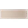 Vent Cover 17x49 Cream with Blinds
