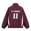Li Ning Серия Спортивный Стиль Ветрозащитная Водоотталкивающая Куртка со Стойкой Воротником Унисекс Куртка AJMV255-1