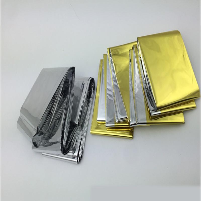 Waterproof Emergency Blanket Foil Thermal HeatSurvival Rescue Blanket